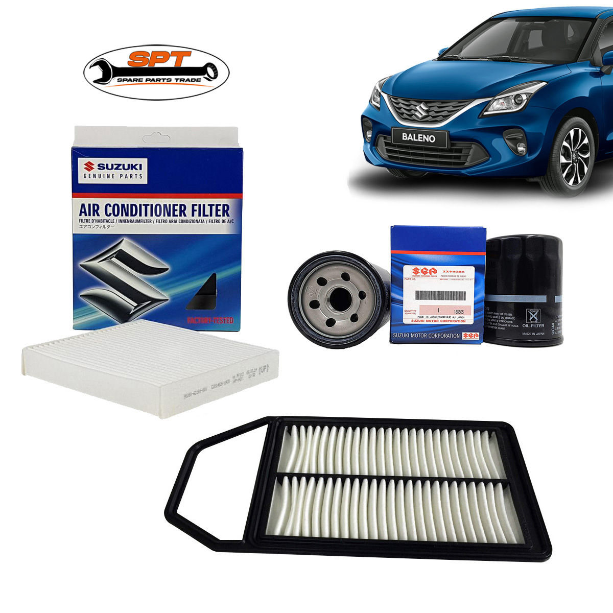 Kit-Mantencion-Baleno.jpg Kit de Mantención - Suzuki New Baleno 1.4 (Original) - Imagen 1